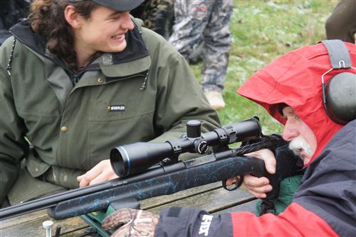 Check sighting rifles before the hunt